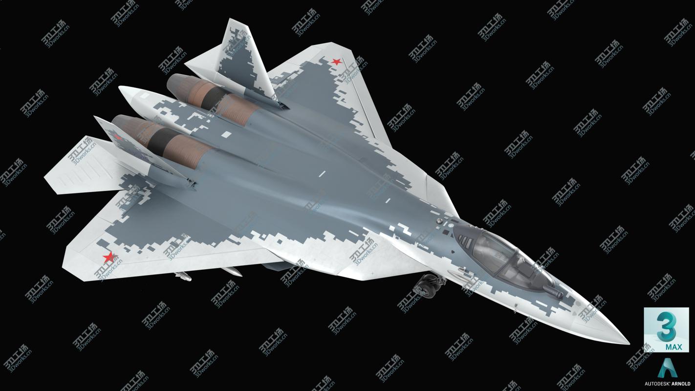 images/goods_img/202104023/Sukhoi Su-57 - PBR 3D/5.jpg